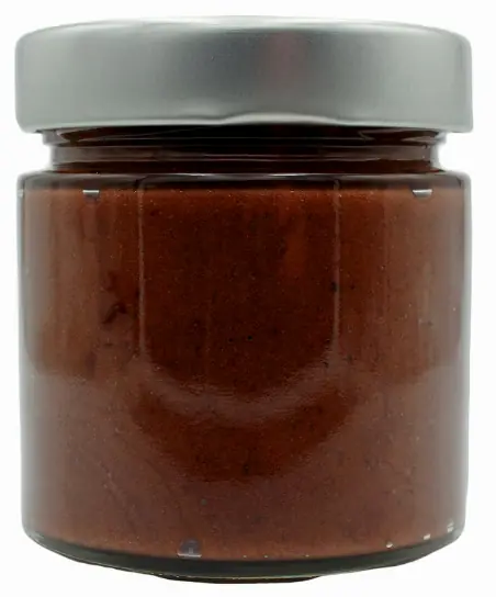 Schoko-Marzipan Glas