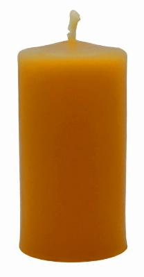 Bienenwachskerze-Stumpenkerze-90H50D