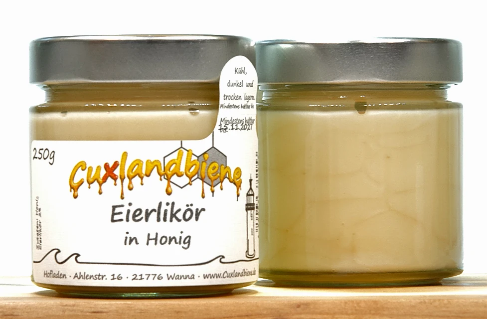 Eierlikoer in Honig 2