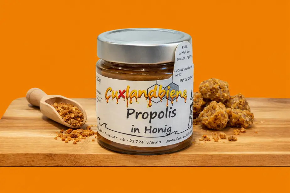 Propolis in Honig 4