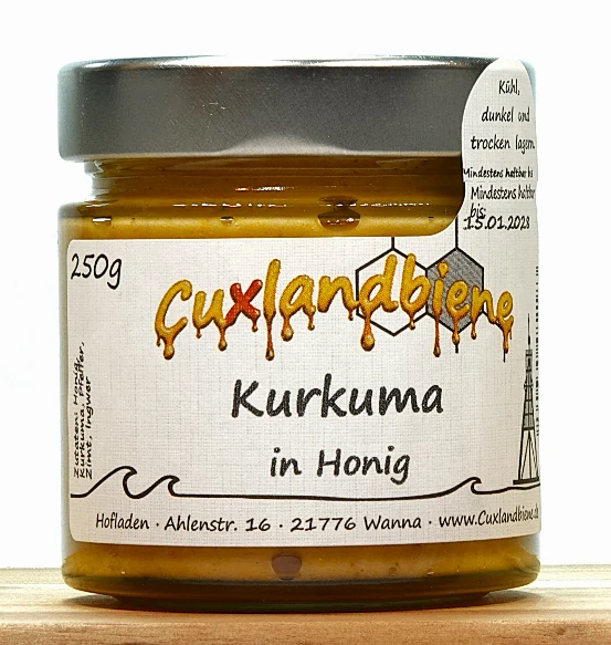 Kurkuma in Honig 1