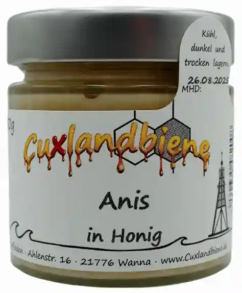 Anis mit Etikett