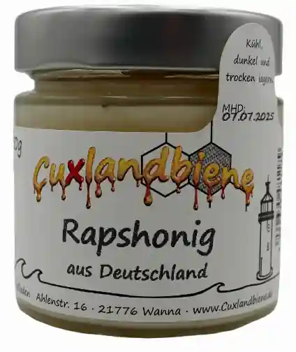 Rapshonig 250g mit Etikett