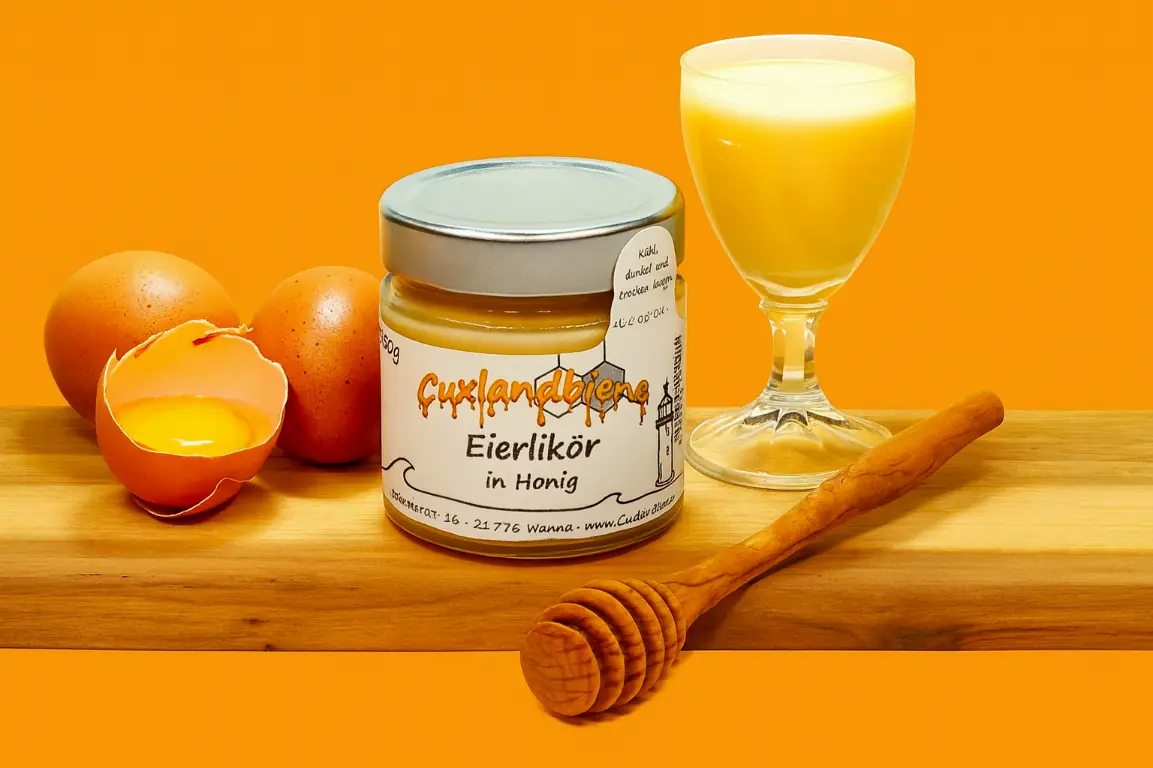 Eierlikoer in Honig 4