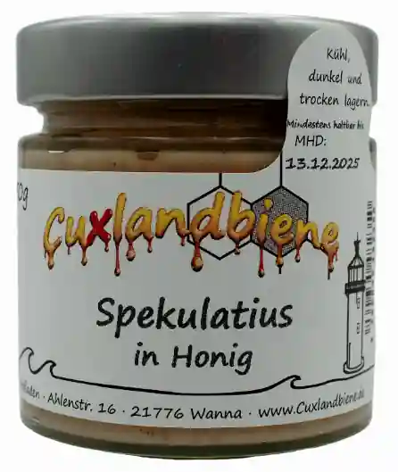 Spekulatius mit Etikett
