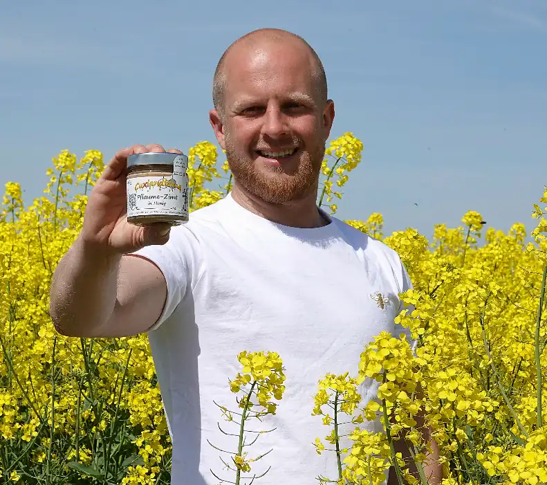 Pflaume-Zimt in Honig -  Alex im Raps