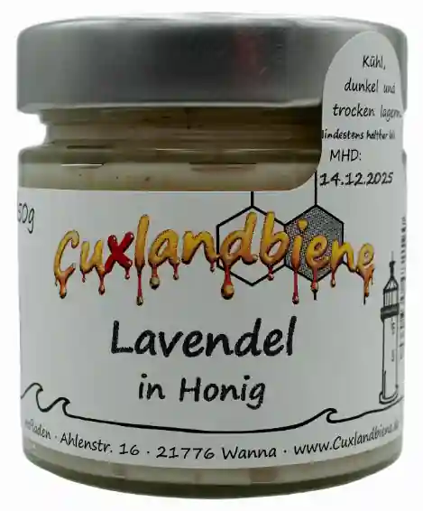 Lavendel mit Etikett