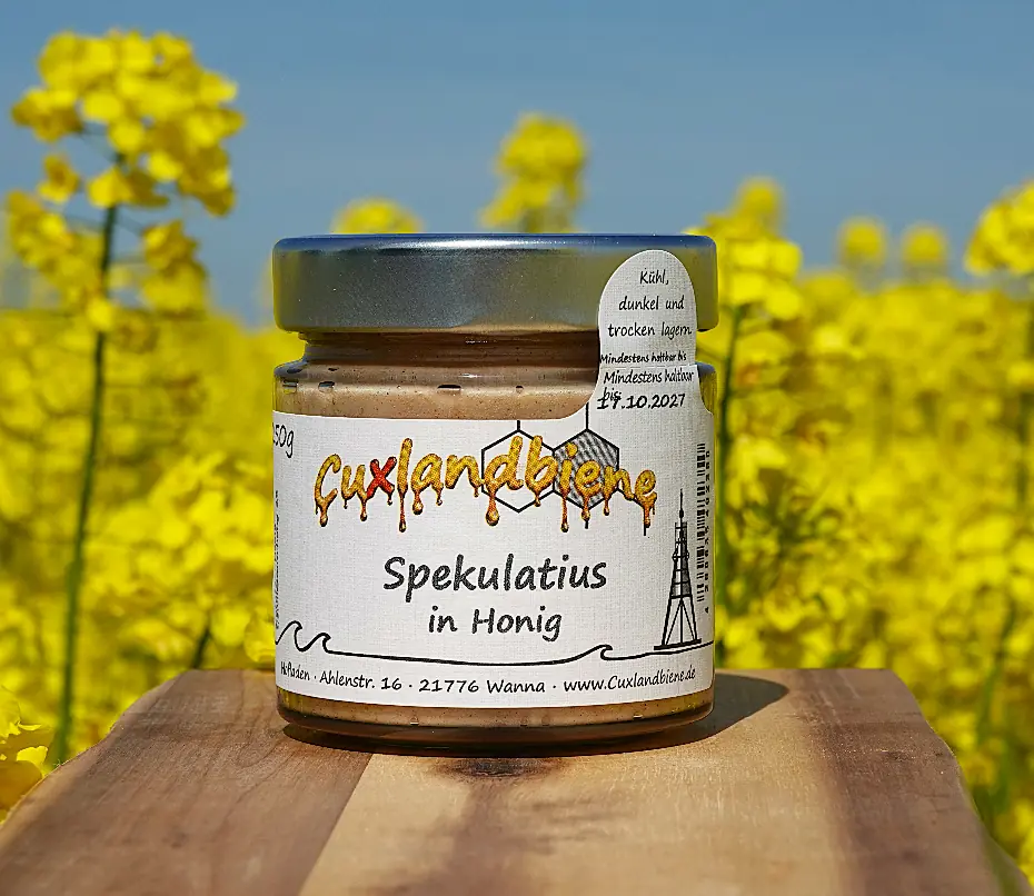 Spekulatius in Honig - Rapsfeld