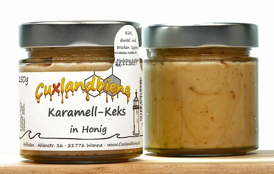 Karamell-Keks in Honig 2