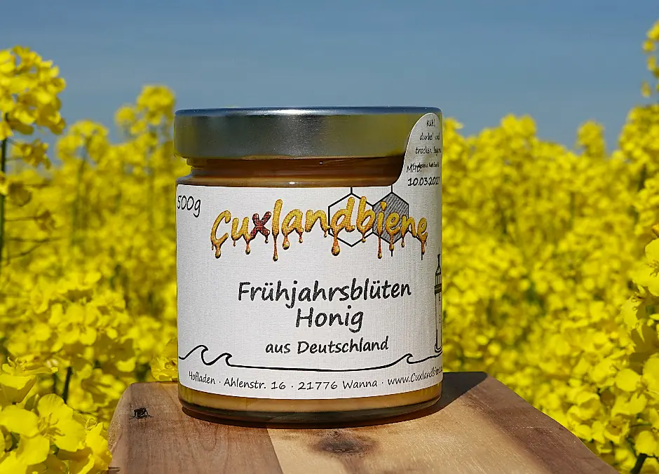 Fruehjahrsbluetenhonig 500g - Rapsfeld
