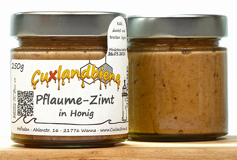 Pflaume-Zimt in Honig 2